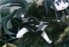 黑岩射手 榆林ACG 高清壁纸 black_rock_shooter 