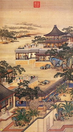 猫丽丝采集到油画风景水彩风景绘画类