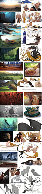 Character Sketchdump 10 by beastofoblivion on deviantART