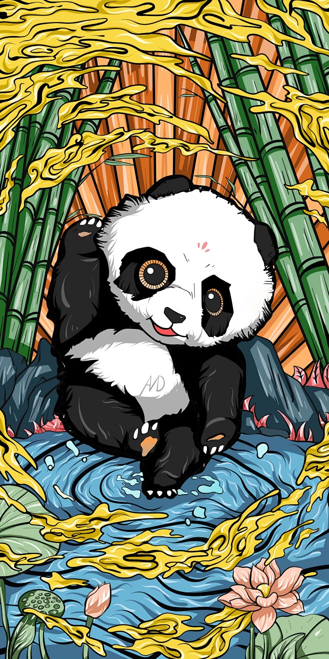 国潮熊猫