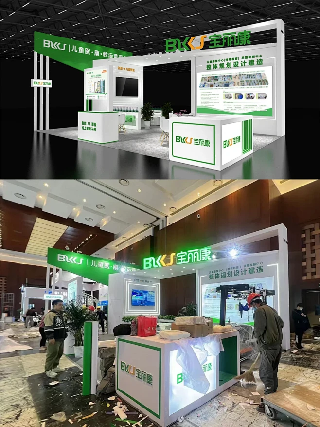 展台展览设计-4面开设计分享 - 小红书-花瓣网
