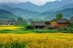 生态农家自然风景壁纸