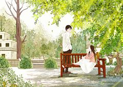 C私勿语采集到插画7