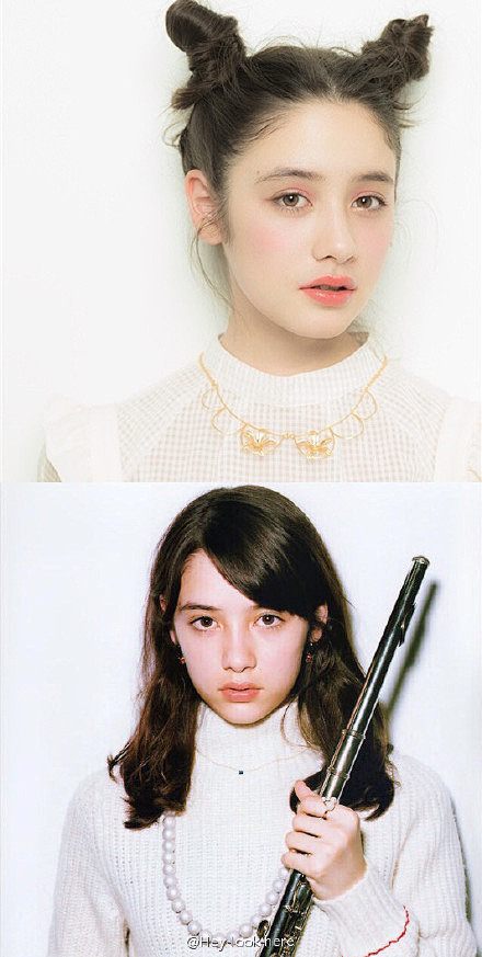 琉花luka日本平面模特演员日澳混血生于1998年瞳孔也是超漂亮nei图五