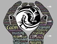 手 保持 拥抱 爱 二元论 二元性 阴 杨 对立面 在场