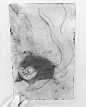 #版画#凹版#水彩