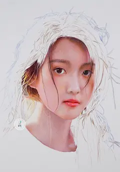 超写实、手绘、插画、彩铅、课程、教程、水溶性彩铅、零基础自学、资料、视频、图片、绘画、艺术、美术、简笔画、彩色简笔画入门、水彩、教学、彩铅画、成人美术、在线教育、少儿、施德楼、艺雅、辉柏嘉、纸、笔、电动橡皮擦、高光笔、铅笔、素描、又画、刀、绘本、书籍、橡皮擦