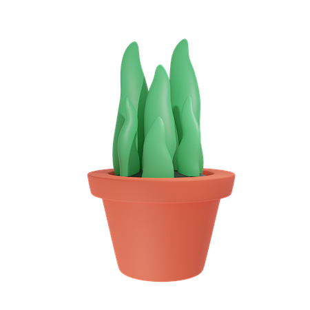 Pot 3D Illustration