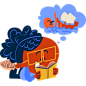 Reading sticker