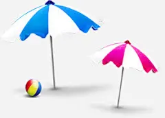 活动夏日海报太阳伞免抠素材_新图网 https://ixintu.com 夏日 活动 海报 阳伞