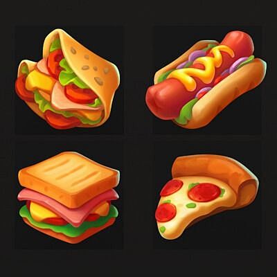 Food props, Dasha Sa...