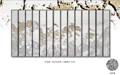 高级灰艺术品采集到丝绢底肌理画