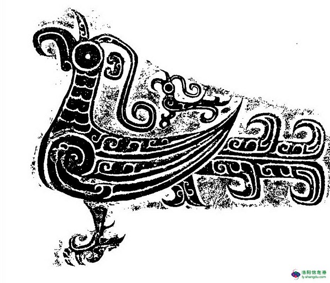 浅说青铜器八认识纹饰凤鸟纹古玩鉴赏洛阳信息港