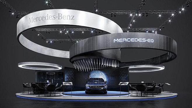 3D booth design EQS ...