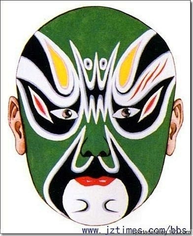 京剧人物脸谱大全 - 专诸