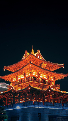 北城凉筑c采集到古建夜景