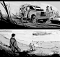 Love, Death and Robots v02  "The Drowned Giant"  (storyboards), Dan Milligan : Sharing some boards I did for The Drowned Giant ( Love Death and Robots volume 2). This was something new for me. Usually I work with a developed screenplay, sometime