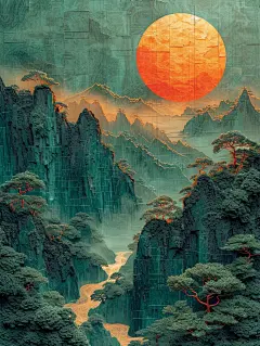中式山水 _ 一程山路 美到窒息_10_四七号空间_来自小红书网页版