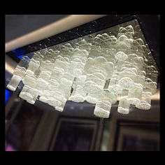 格格2009采集到酒店会所餐厅商城软装水晶灯工程灯