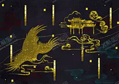 复古烫金插画 【酷图网】中国风,传统,古典,国潮,潮,复古,古风,文化,传统文化,元素,文化元素,底蕴,文化底蕴,东方,东方神韵,东方元素,东方力量,创意,创意设计,个性,个性设计,特,色,特色文化,地方特色,城市,城市特色,民俗特色,手绘,插画,海报,展板,广告,装饰,设计,宣传,模板,背景,背景模板,