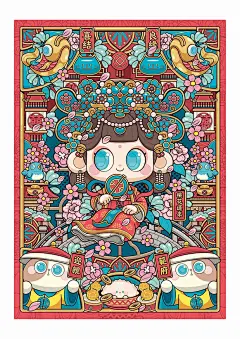 吉祥物设计插画表情包卡通形象_12-13