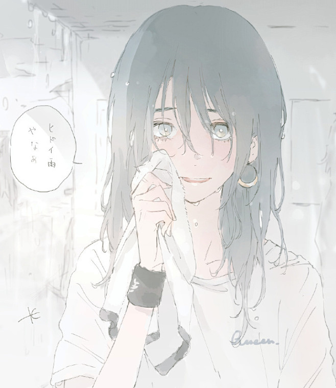 画师 手暮ケイ的作品，色彩与线条好看。(...