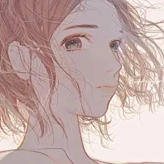 画师Twi-kyuko2go 少女人物插画，温柔的色彩，眼睛似星辰~2