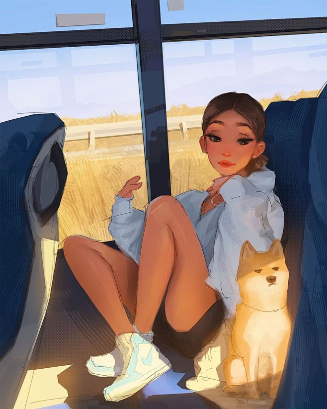 插画师 Sam Yang
ins:Sam...