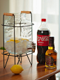 玻璃可乐桶带龙头甜品台饮料桶果汁罐柠檬冷水圆形美式罐威士忌瓶-tmall.com天猫