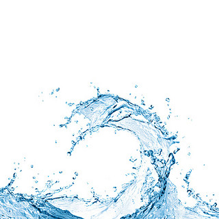 水花水纹飞溅动感水花水流元素