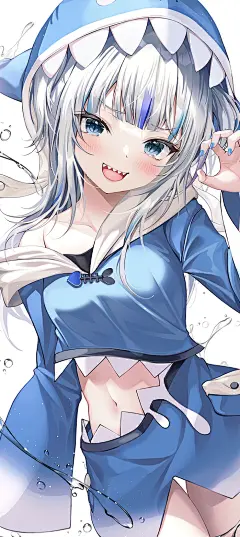 Mellozzo   二次元少女   
动漫壁纸   鲨鱼娘