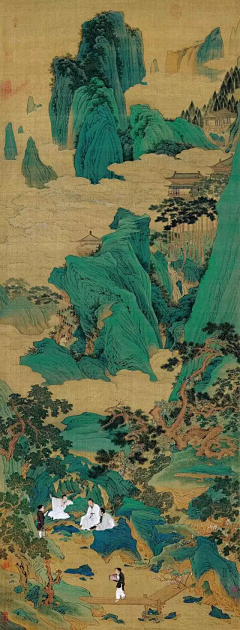 那布勒斯采集到白描，国画，工笔