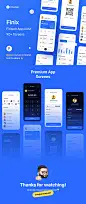 手机银行数字金融电子钱包UI设计app ui界面设计