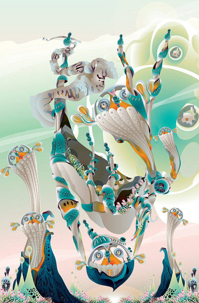 香港floship海底世界插画作品欣赏(...