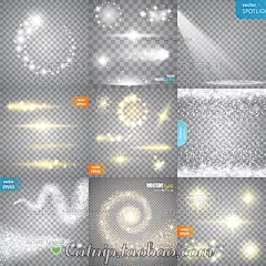 e138灯光效果闪光流星聚光火花光束粒子渲染气氛矢量源文件AI素材-淘宝网