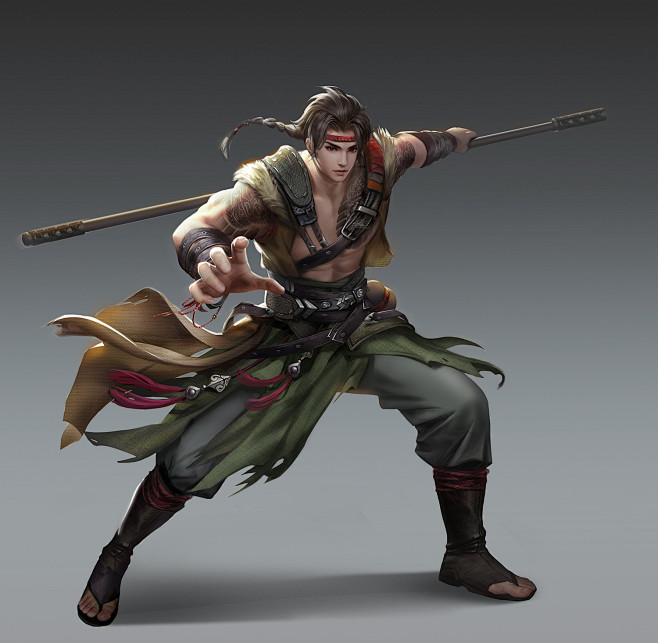 【不抽烟收集】天龙八部手游-原画-丐帮-...