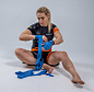 girl fighter action pose-270