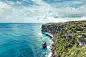 pura luhur uluwatu temple viewpoint on bali island, indonesiapura luhur uluwatu temple viewpoint on bali island in indonesia.