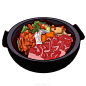 食品美食插画PNG图片