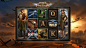 mobile game Game Art game design  concept art character concept plane Casino Game slot game SKY