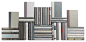 Modern Granite Book Wall, Set of 50 Decorative Books traditional-books