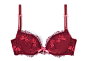 Samanta Lingerie - Aurora A335 claret Bra - Collection