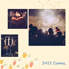 Simple Literary New Year Record Display Instagram Post