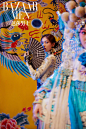 @Cecilia宋妍霏 for BAZAAR 芭莎男士潮流大片，诠释Pepsi原创联名系列，古风场景 + 摩登女郎，不同风格的视觉碰撞~ ​​​​