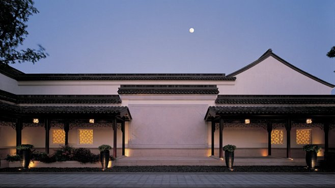 四季酒店庭院夜景照明
