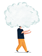 Burnout_Psychologie Heute : Illustrations for Psychologie Heute magazine