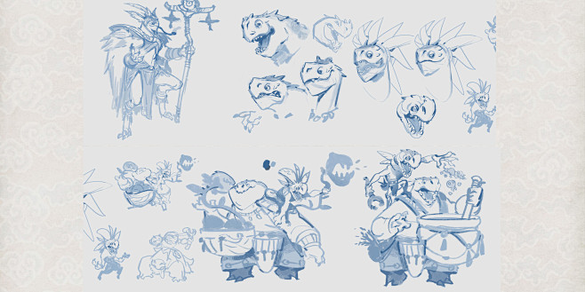 Characters developme...