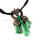 Aventurine Cobra Head Bail Pendant by Gailavira