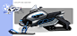BMW Snowmobile Concept——宝马雪地摩托车概念设计，这才是滑雪的正确姿势！ | 全球最好的设计，尽在普象网（www.pushthink.com）