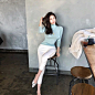 ⠀⠀⠀⠀⠀⠀
#글랜더 #glander

추위 한 풀 꺾이면
얇은 아우터에 이렇게 입으면
너무 예쁘겠다 그쵸